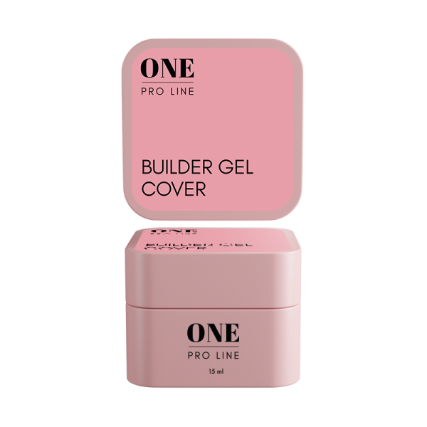 Гель для нарощення ONE GEL COVER, 15 ml