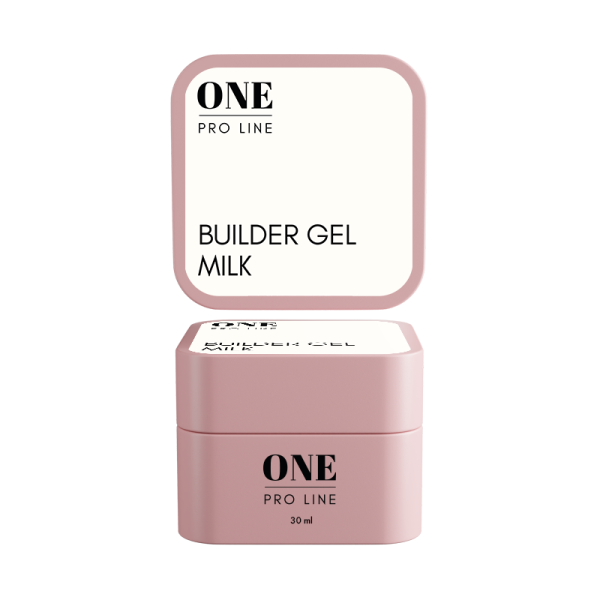 Гель для нарощення ONE GEL MILK, 30 ml