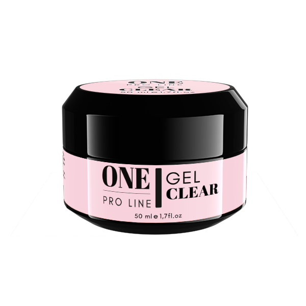 Гель для нарощення ONE GEL CLEAR, 50 ml