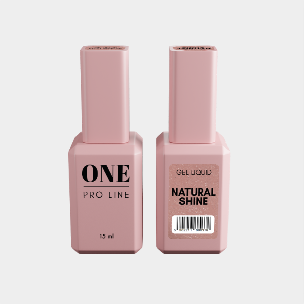 GEL LIQUID NATURAL SHINE, 15 ml