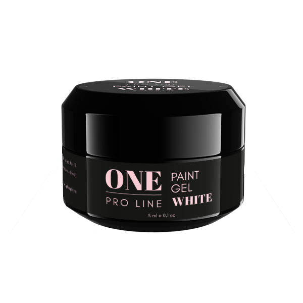 PAINT GEL WHITE, 5ml PAINT GEL WHITE, 5ml