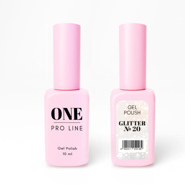 ONE GEL POLISH GLITTER 20