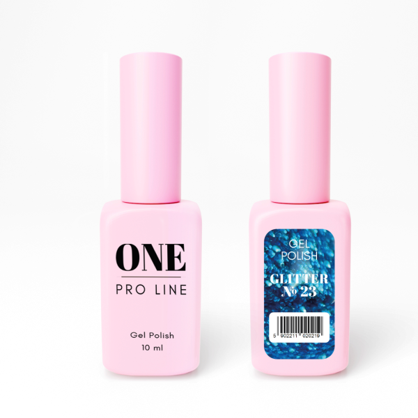 ONE GEL POLISH GLITTER 23