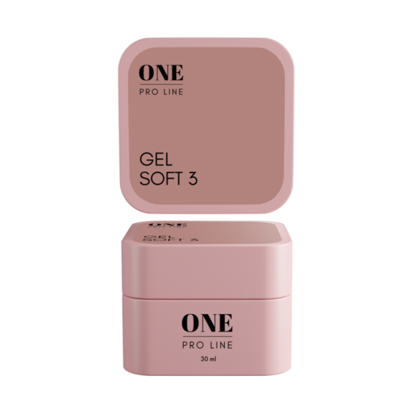 Гель для нарощення ONE GEL SOFT 3, 30 ml