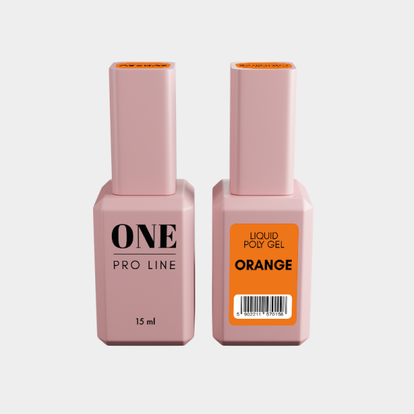 LIQUID POLY GEL ORANGE