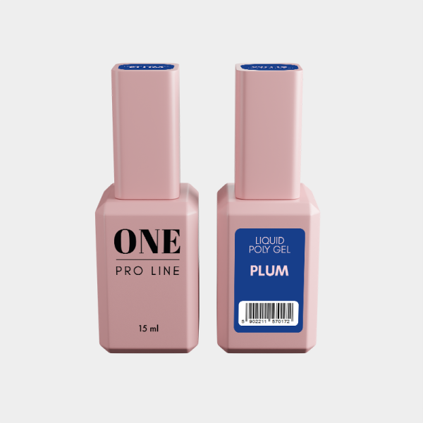 LIQUID POLY GEL PLUM