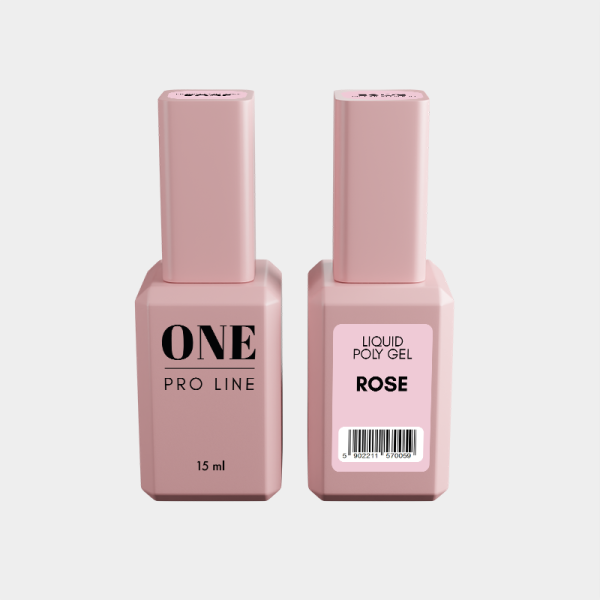 LIQUID POLY GEL ROSE