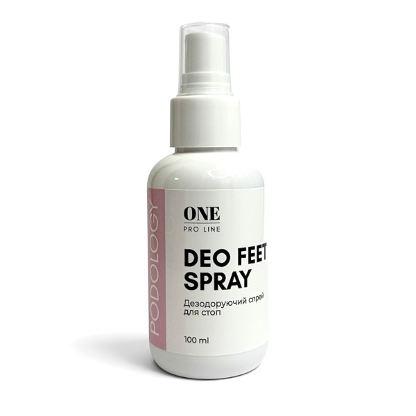 ONE DEO FEET SPRAY Deodorizing Foot Spray, 100 ml