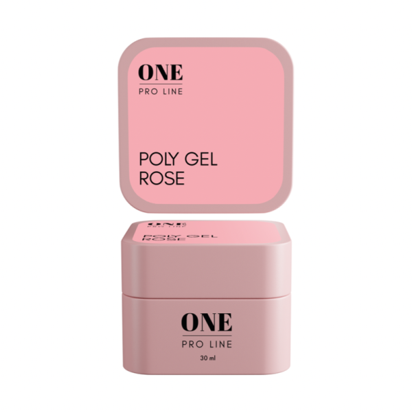 POLY GEL ROSE, 30ml POLY GEL ROSE, 30ml