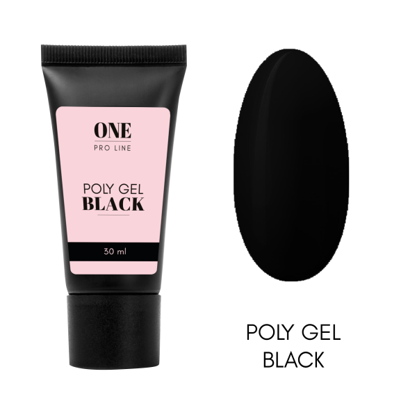Полігель ONE POLYGEL BLACK (tube), 30 ml