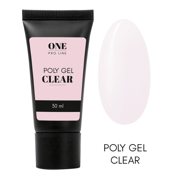 POLY GEL CLEAR (tube), 30ml