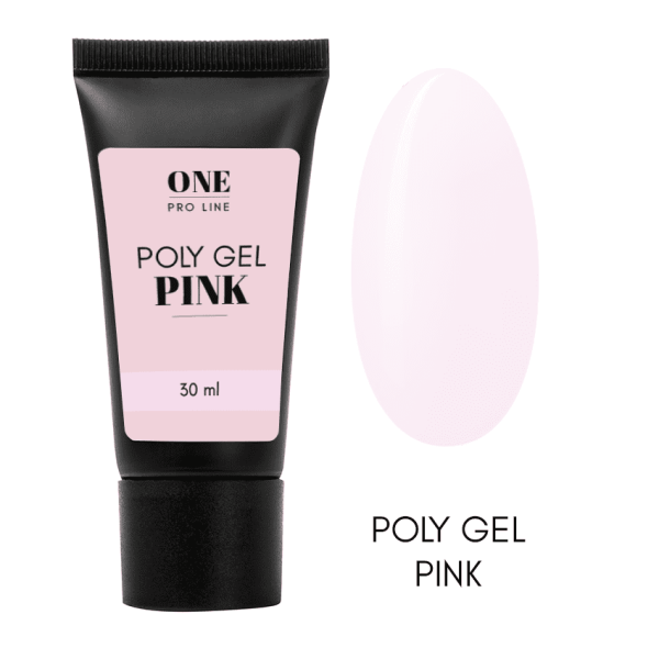 Полігель ONE POLYGEL PINK (tube), 30ml