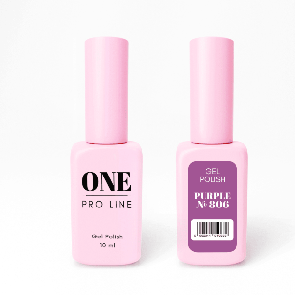 GEL POLISH PURPLE 806