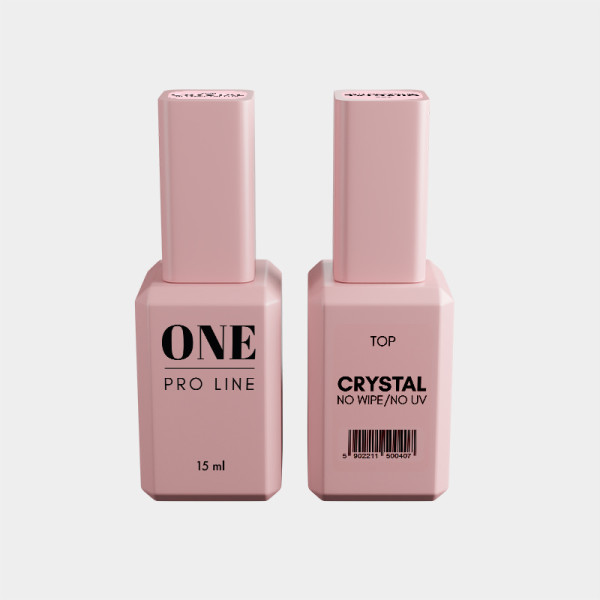 TOP CRYSTAL NO WIPE/NO UV, 15ml