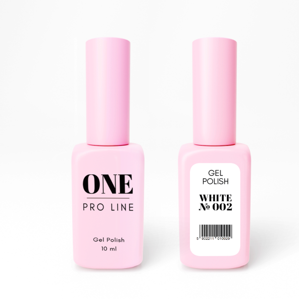 GEL POLISH WHITE 002
