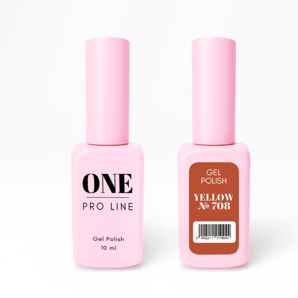 GEL POLISH YELLOW 708